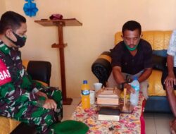 Babinsa Desa Kaiwatu, Komsos Bersama Warga Binaan