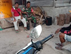 Jelang Pemilihan Kepala Dusun, Babinsa Giat Komsos Bersama Warga Binaan
