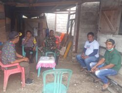 Tingkatkan Hubungan Baik, Babinsa Giat Komsos Dengan Kades dan Perangkatnya
