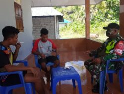 Babinsa Koramil-03/Tepa, Terus Lakukan Komsos Dengan Warga