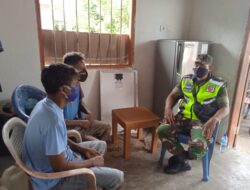 Babinsa Desa Lolotuara Giat Komsos Dengan Warga Binaan