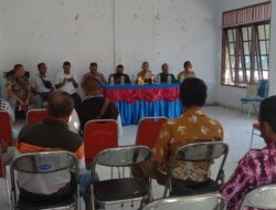 Danramil-05/Wonreli, Hadiri Rapat Pemindahan Pasar Tutwatu Ke Pasar Wonreli