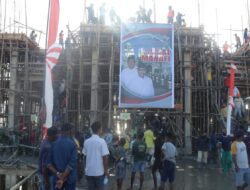 Kunker di Malra, Gubernur Luangkan Waktu Tinjau Pengecoran Masjid Terapung Al-Manafi Ohoi Dian Darat
