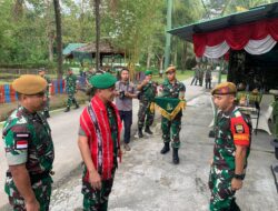 Kunjungi Prajurit Satgas, Pangdam Kenang Momen Awal Karier dan Penugasan