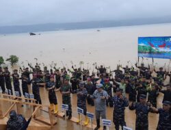 DANLANTAMAL IX TURUT SERTA SUKSESKAN PENANAMAN MANGROVE 1.000.377 DAN MASUK MURI