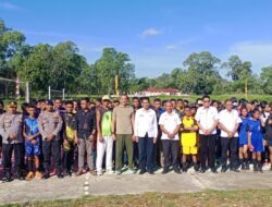 Asisten I Setda MBD, Resmi Buka Turnamen Volli Ball Jelang HUT RI Ke- 77