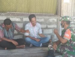 Terus Jaga Hubungan Baik, Babinsa Koramil-02/P.Masela Giat Komsos Dengan Warga Binaan
