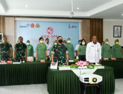 Pangdam Pattimura Hadiri Vicon _Kick Off_ Kolaborasi Percepatan Penurunan Stunting