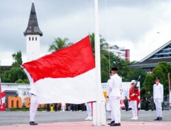 Pangdam Pattimura Ikuti Upacara Peringatan HUT RI Ke-77 di Lapangan Merdeka