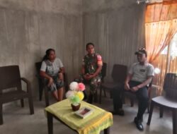 Manungal Bersama Warga Binaan, Babinsa Giat Komsos