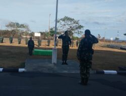 Dandim 1511/P.Moa Pimpin Upacara Bendera, Sampaikan Amanat Pangdam