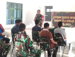 Dandim Resmi Tutup Pelaksanaan Lattis Intelijen Kodim 1511/P.Moa