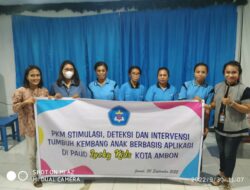 Merawat Tumbuh Kembang Anak. Dosen Ukim Melakukan PKM di Sekolah PAUD Lucky Kids Passo.