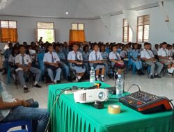 Tim Satgas TMMD Gelar Sosialisasi dan penyuluhan Bahaya Narkotika Dan Narkoba Serta Kenakalan Remaja Bagi Siswa SMA- SMK Dan SMP