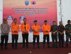 Wakili Kapolres MBD, Kabag OPS Polres MBD Hadiri Rapat Pembentukan Tim Reaksi Cepat