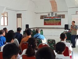 BPBD MBD Bersama Satgas TMMD, Berikan Sosialisasi Dan Penyuluhan Terkait Bencana Alam