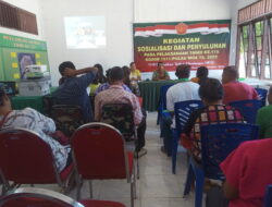 Dinas Pertanian Kab.MBD Bersama Satgas TMMD, Gelar Sosialisasi Dan Penyuluhan