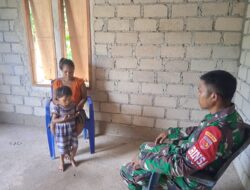 Babinsa Koramil-01/Tiakur, Giat Komsos Dengan Warga Binaan
