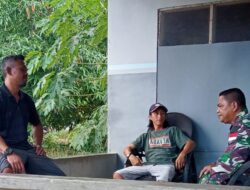 Babinsa -01/Tiakur, Terus Lakukan Komsos Bersama Warga Binaan