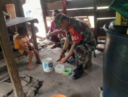 Babinsa Masuk Dapur Sebagai Bentuk Rasa Peduli Kepada Warga Binaan