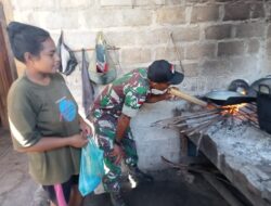 Babinsa Masuk Dapur, Bantu Ringankan Beban Warga Binaan