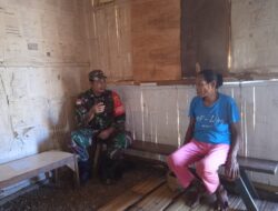 Tumbuhkan keakraban Dengan Warga Binaan, Babinsa Giat Komsos