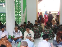 Tim Hadroh Satgas Yonarmed 1, Ramaikan Acara Khataman Al-Qur’an Warga Binaan