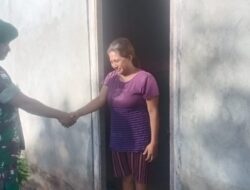 Sukseskan Program “Babinsa Masuk Dapur”, Babinsa-06/Wetar Sambangi Rumah Warga Binaan