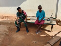 Giat Komsos, Babinsa Sambangi Warga Binaan.