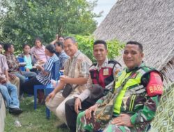 Babinsa Desa Purpura, Hadiri Acara Syukuran Rumah Tua Di Wilaya Binaan