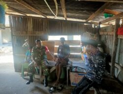 Babinsa Kotamil 1511-05/Tiakur, Gait Komsos Ke Rumah Warga Binaan