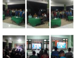 Kodim 1511/Pulau Moa, Gelar Nonton Bareng Pagelaran Wayang Pandawa Boyong.