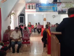 Babinsa Serda Ahmad Paila, Hadiri Acara Sidang Jemaat GPM Sunfali Ke-23