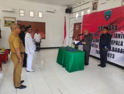 Bupati Noach, Lantik Kepala Desa Hila Ini Harapannya