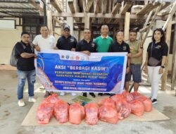 Peringati HPN, PWI Kab.MBD Gelar Bakti Sosial 