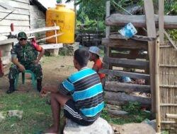 Babinsa Desa Patti, Giat Komsos Dengan Warga Binaan