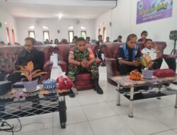 Babinsa Hadiri Pembukaan Sidang Jemaat Ke -41 GPM Sion Telalora