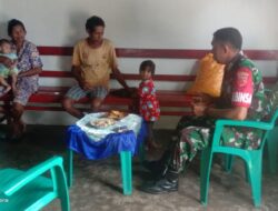 Tumbuhkan Keakraban Babinsa Koramil 01/Tiakur, Laksanakan Komsos dengan Warga Binaan