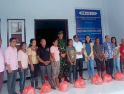 Peringati HPN, PWI Bersama Pemkab dan Forkopimda MBD, Berbagi Kasih