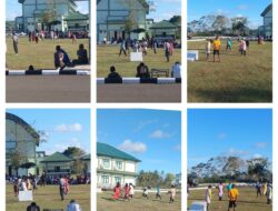 Jelang HUT Persit Ke-77, Kodim 1511/P.Moa Gelar Lomba Gawang Mini