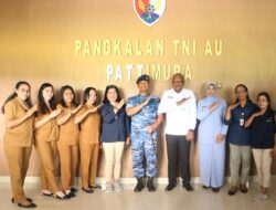 Gandeng BKKBn Lanud Pattimura Gelar Aksi Bersama Penurunan Stunting Nasional