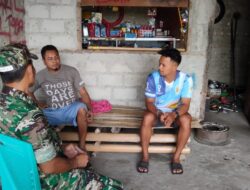 Babinsa Koramil 1511-06/Wonreli, Giat Komsos bersama warga binaan