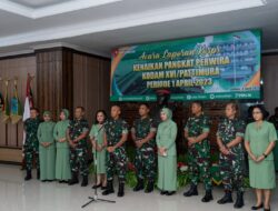Pimpin Laporan Korps Kenaikan Pangkat, ini Pesan Pangdam Pattimura