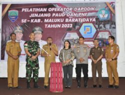 Wabup MBD: Buka Kegiatan Pelatiahan Operator Dapodik jenjang Paud Dan PNF