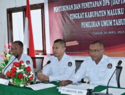 KPU MBD: Tetapkan 62.072 Orang pemilih DPS Pemilu 2024