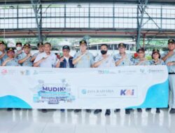 Kementerian BUMN, Lepas 15 Ribu Peserta Mudik Bersama BUMN 2023 Moda Kereta Api