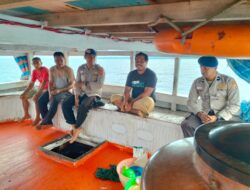 Sat Polairud Polres MBD Lakukan Patroli Perairan, tingkatkan Pengawasas bagi Kapal Nelaya