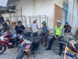 Sat Lantas Polres MBD Giat Dikmaslantas, Sambangi Masyarakat Berikan Edukasi Patuh Lalulintas