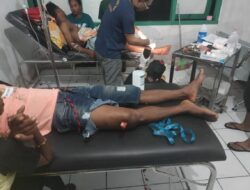 Pelsek Babar Timur Bergerak Cepat Tangani Peristiwa Laka Lantas, Akibat Komsumsi Minuman Keras