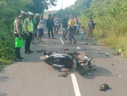 Sat Lantas Polres MBD, Bergerak Cepat Tangani Kecelakaan Lalu Lintas